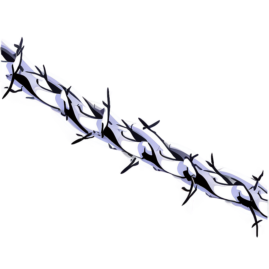 Barbed Wire Curve Png Ugt PNG image