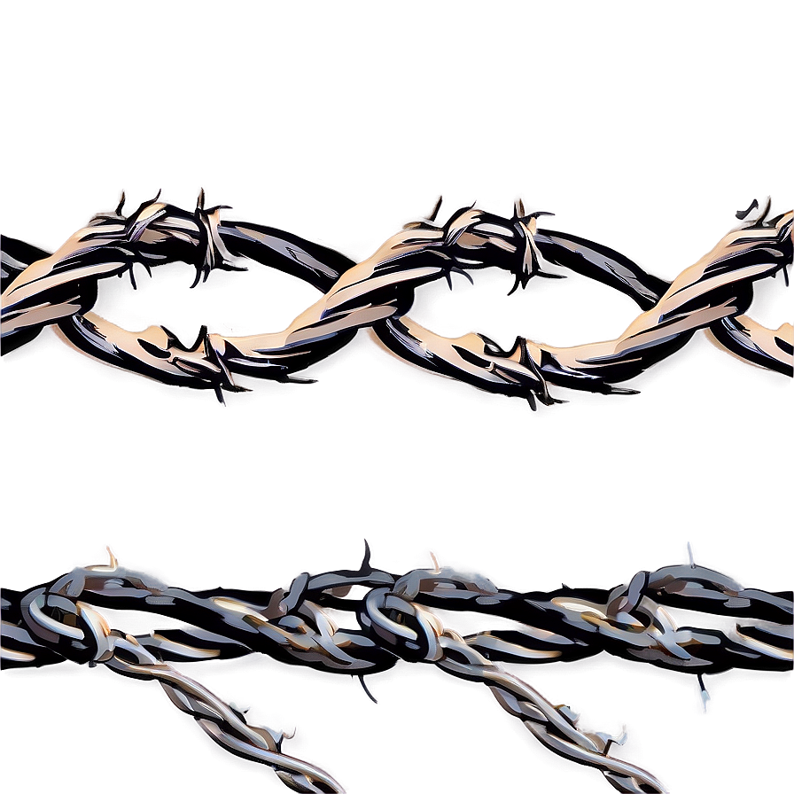 Barbed Wire Design Png 81 PNG image