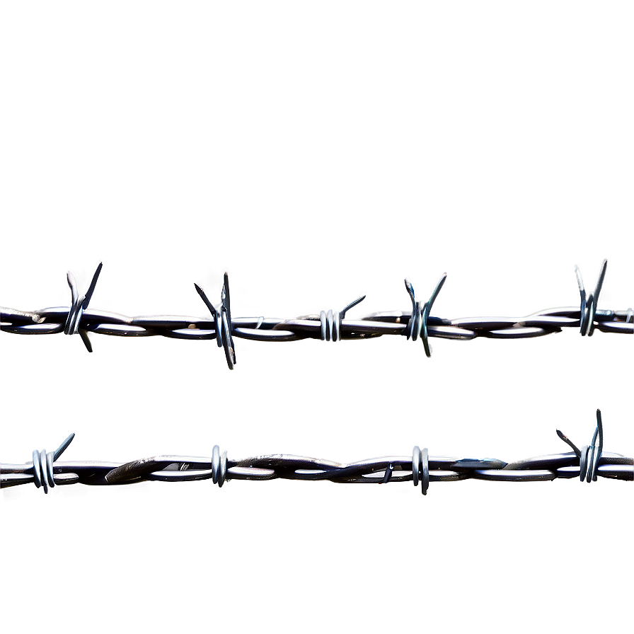 Barbed Wire Fence Border Png 31 PNG image