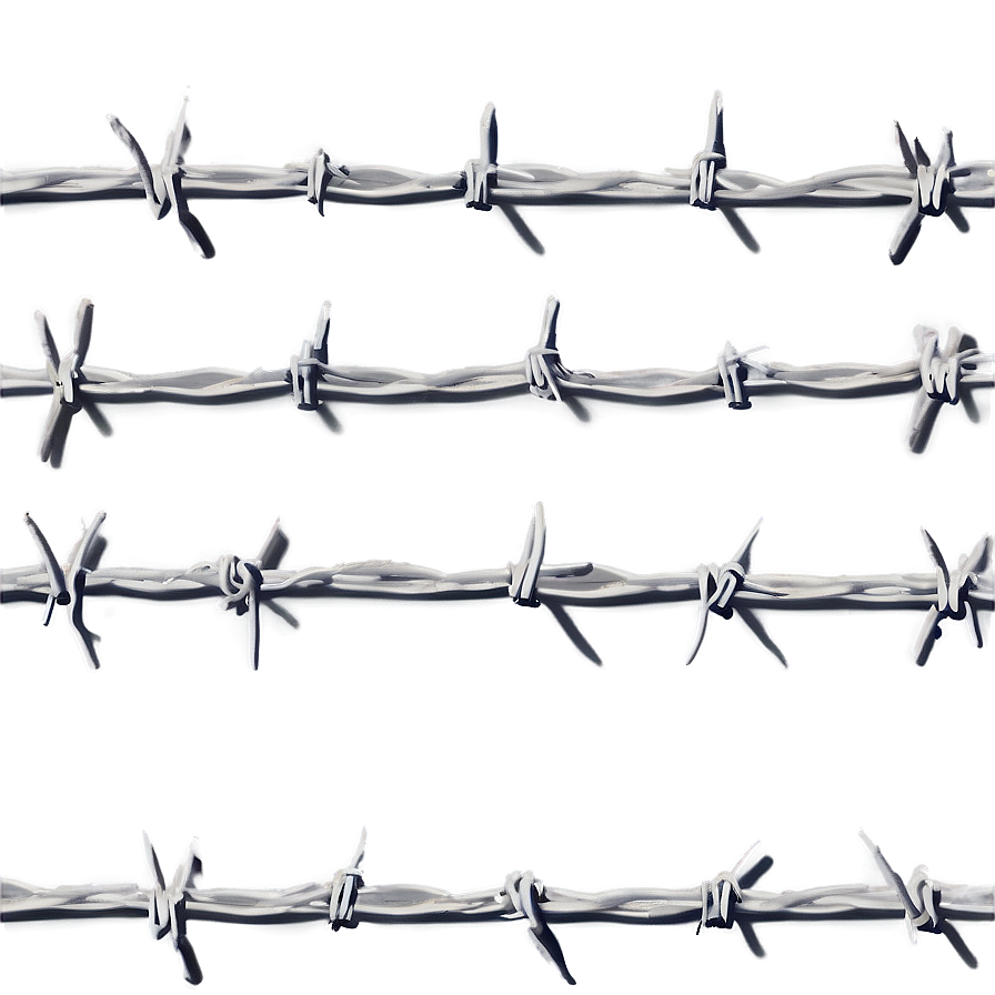 Barbed Wire Fence In Desert Png 06212024 PNG image