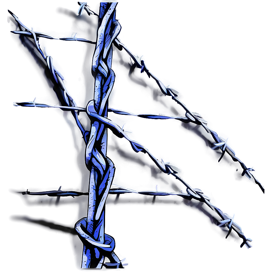 Barbed Wire Graphic Png Npu64 PNG image