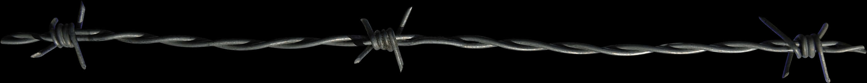 Barbed Wire Security Fence PNG image