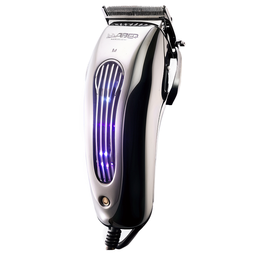 Barber Clippers With Led Display Png 06272024 PNG image