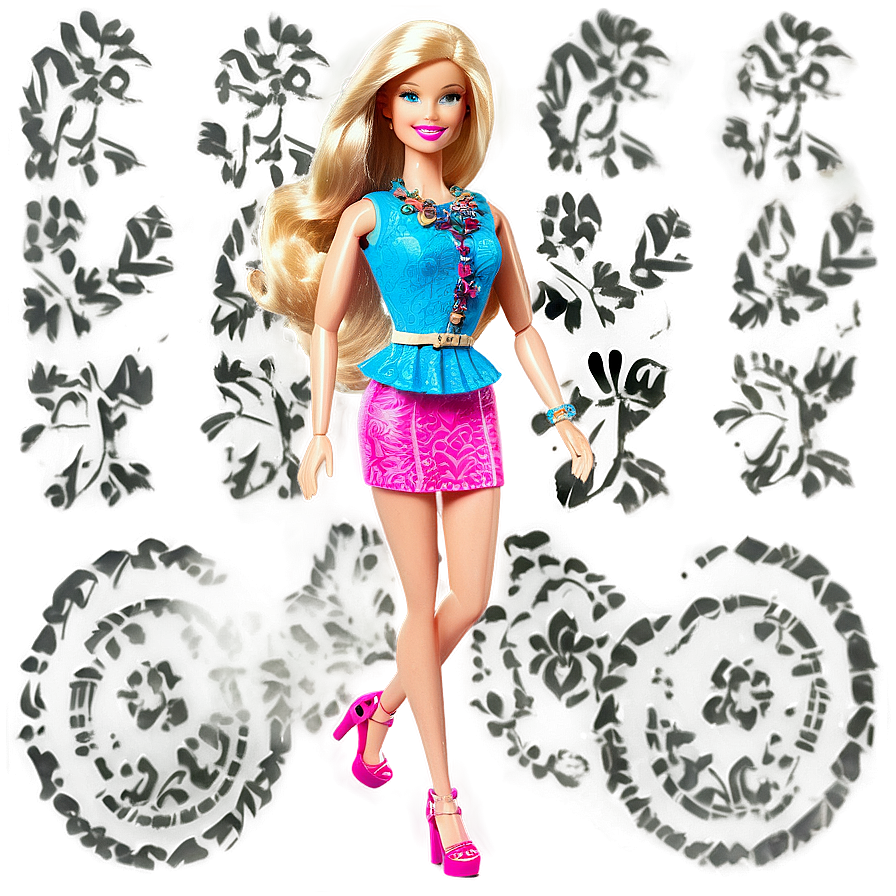 Barbie Fashionista Png Rcx18 PNG image