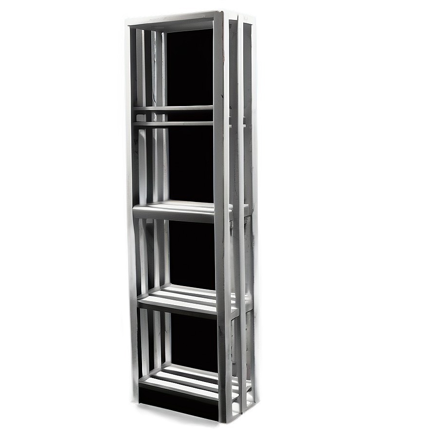 Bare Bookshelf Design Png 95 PNG image