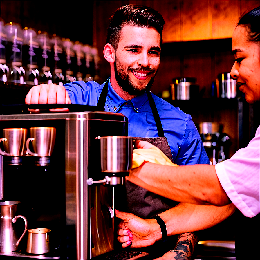 Barista Training Session Png Tvc78 PNG image