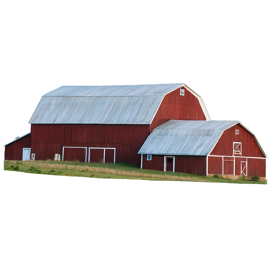 Barn In Rolling Hills Png Rbo46 PNG image