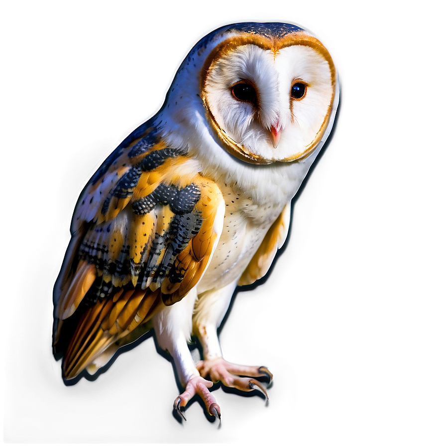 Barn Owl C PNG image