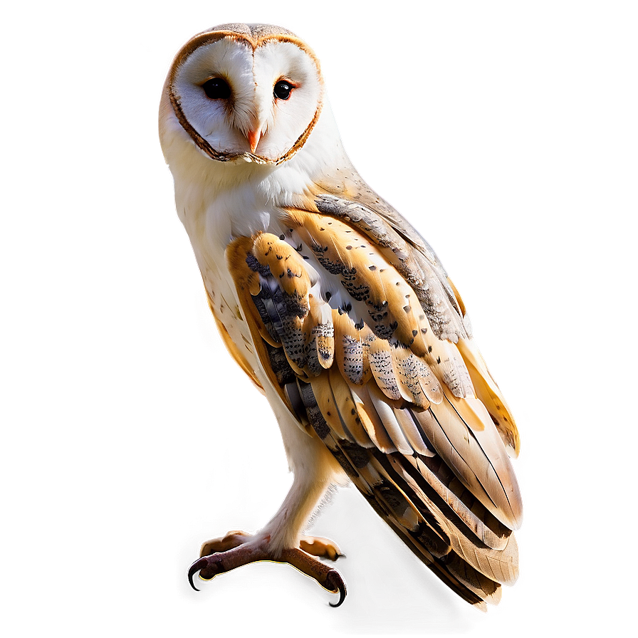 Barn Owl In Golden Hour Png 06252024 PNG image