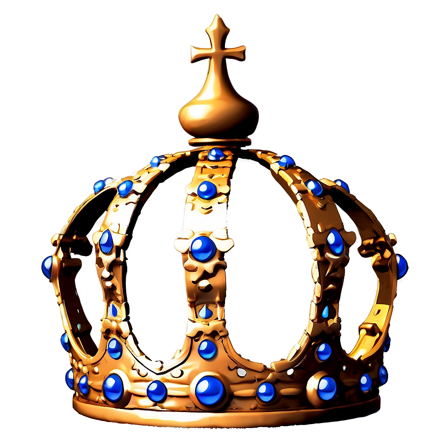 Baroque Crown Drawing Png 04302024 PNG image