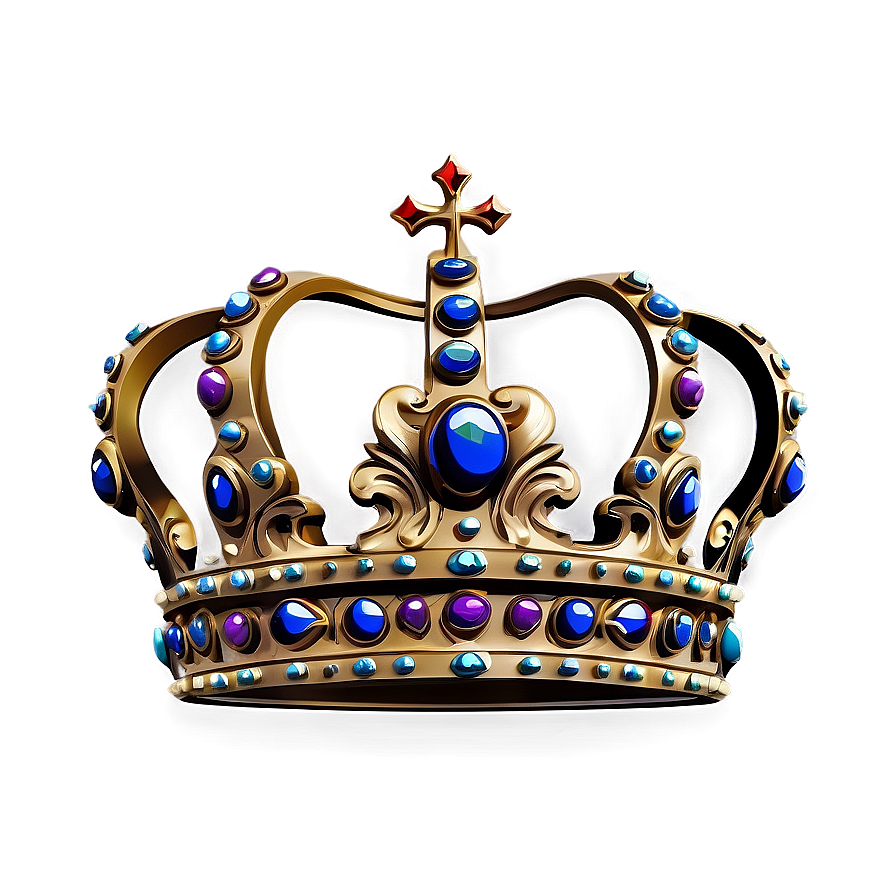 Baroque Crown Drawing Png Unp65 PNG image