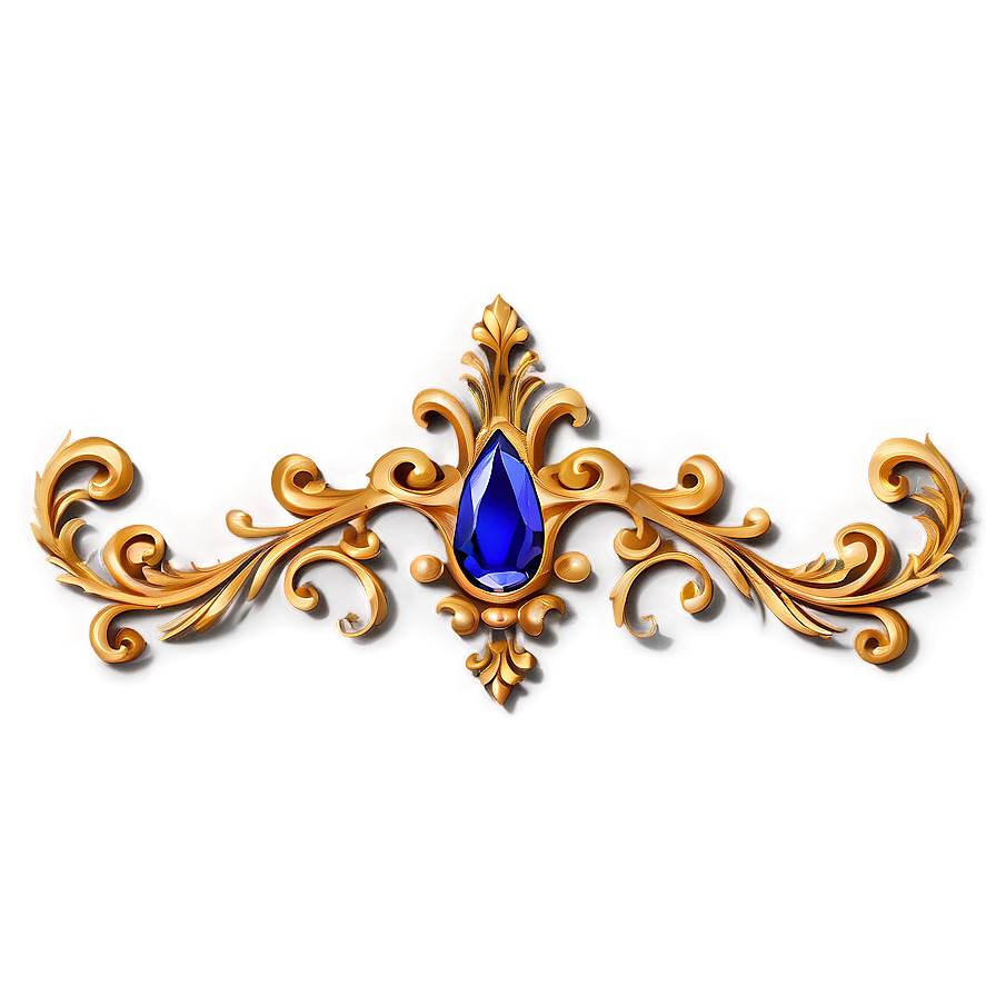 Baroque Page Divider Png Txs PNG image