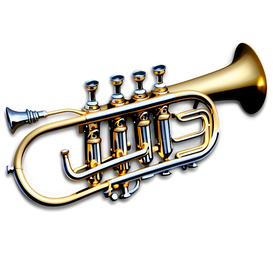 Baroque Style Trumpet Png 35 PNG image