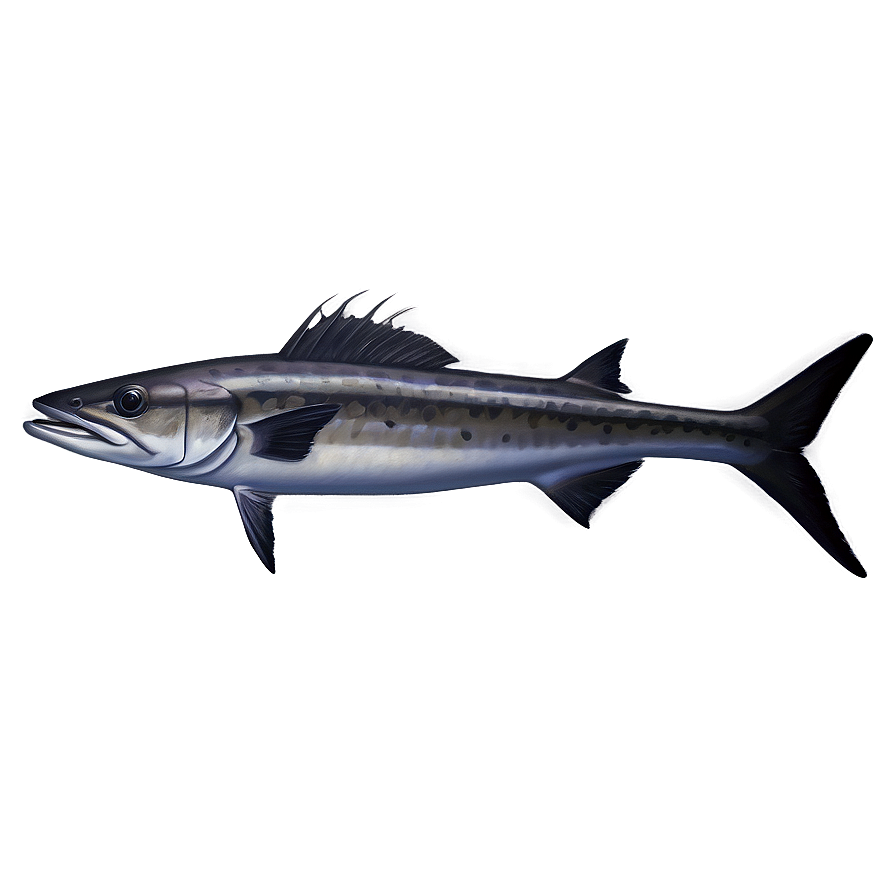 Barracuda In Ocean Png 06252024 PNG image