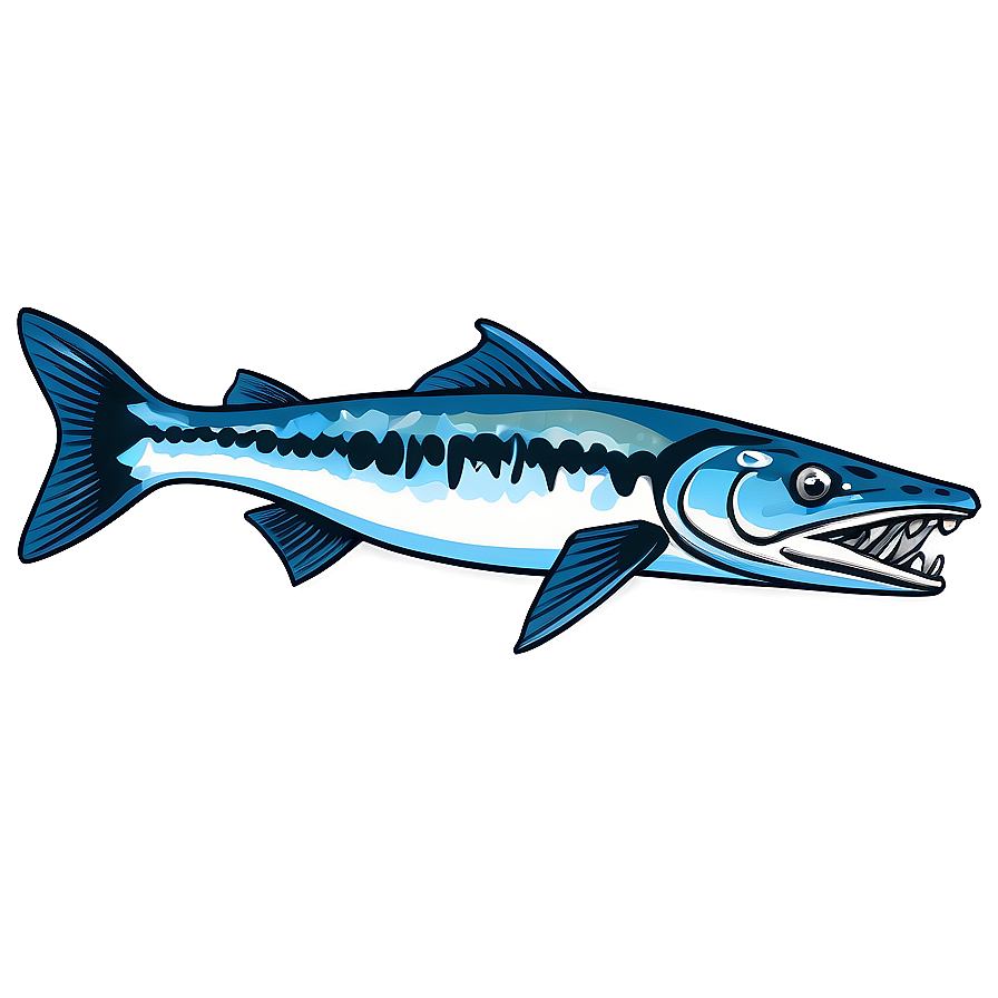 Barracuda In Water Png Mwb PNG image