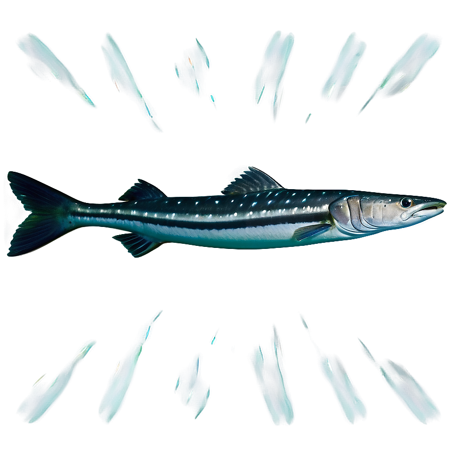 Barracuda Swimming Png 18 PNG image