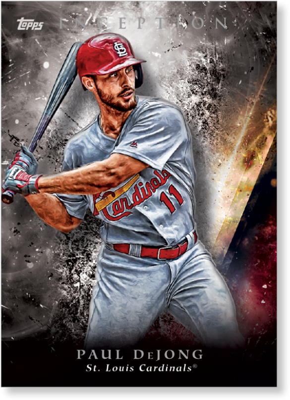 Baseball Card Artistic Render St Louis Cardinals PNG image