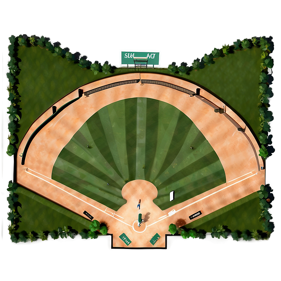 Baseball Diamond Layout Plan Png 51 PNG image