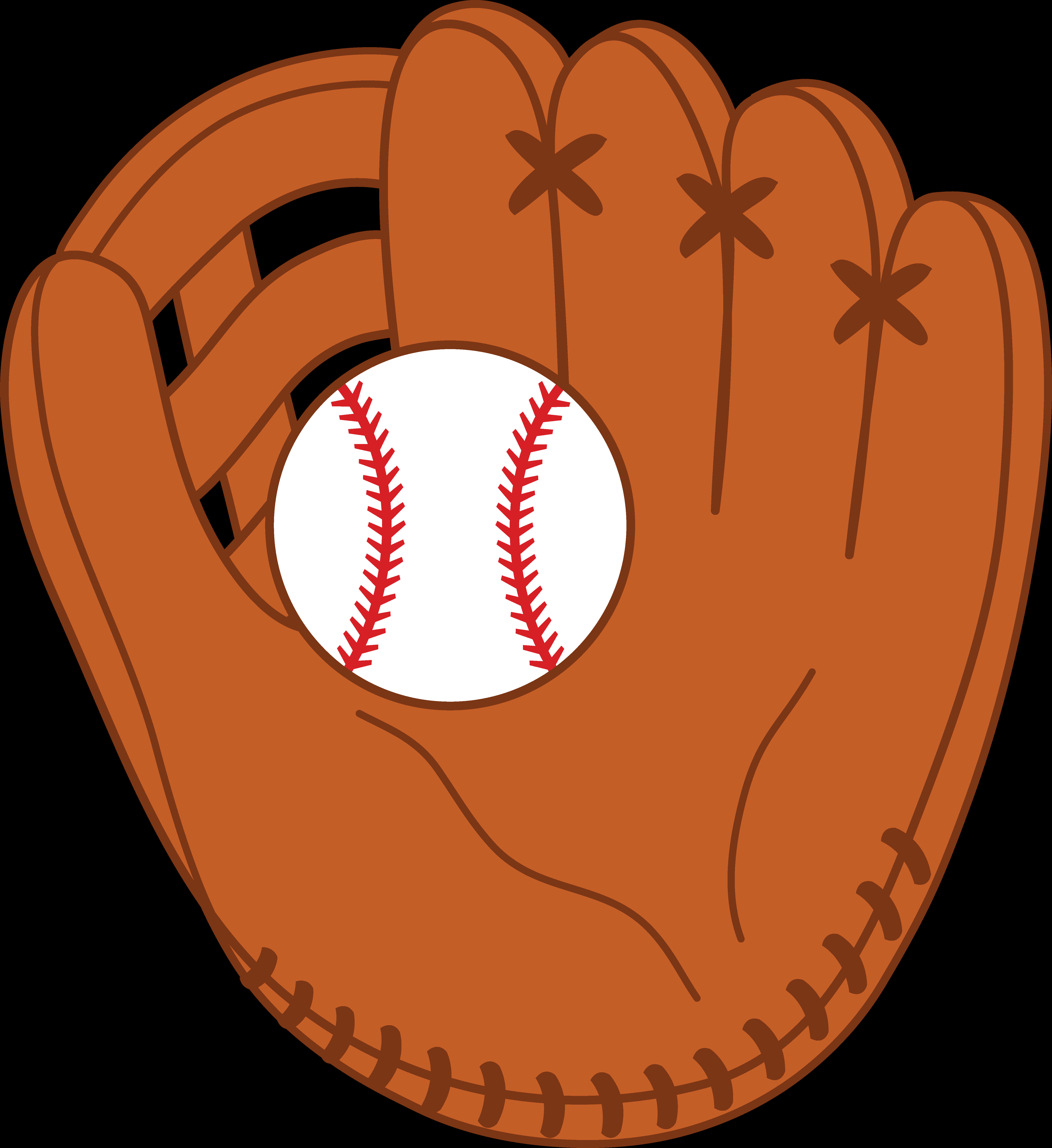 Baseball Gloveand Ball PNG image