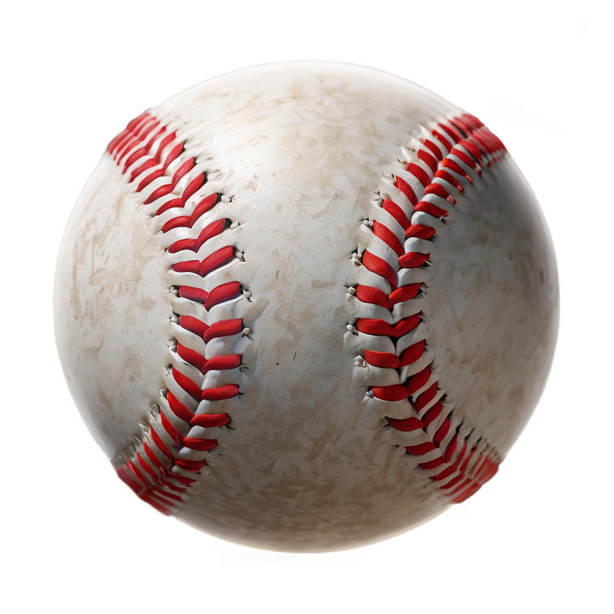 Baseball Seams With Dust Effect Png 06282024 PNG image