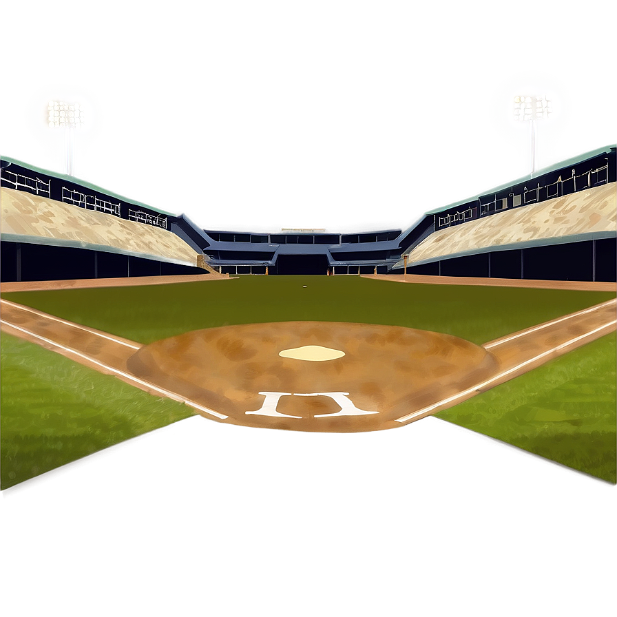 Baseball Stadium A PNG image