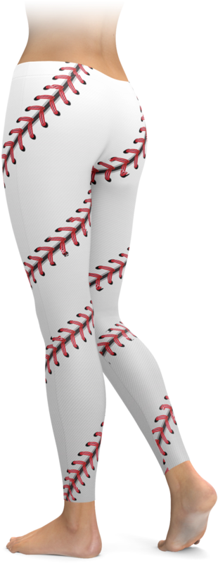 Baseball Stitch Leggings PNG image
