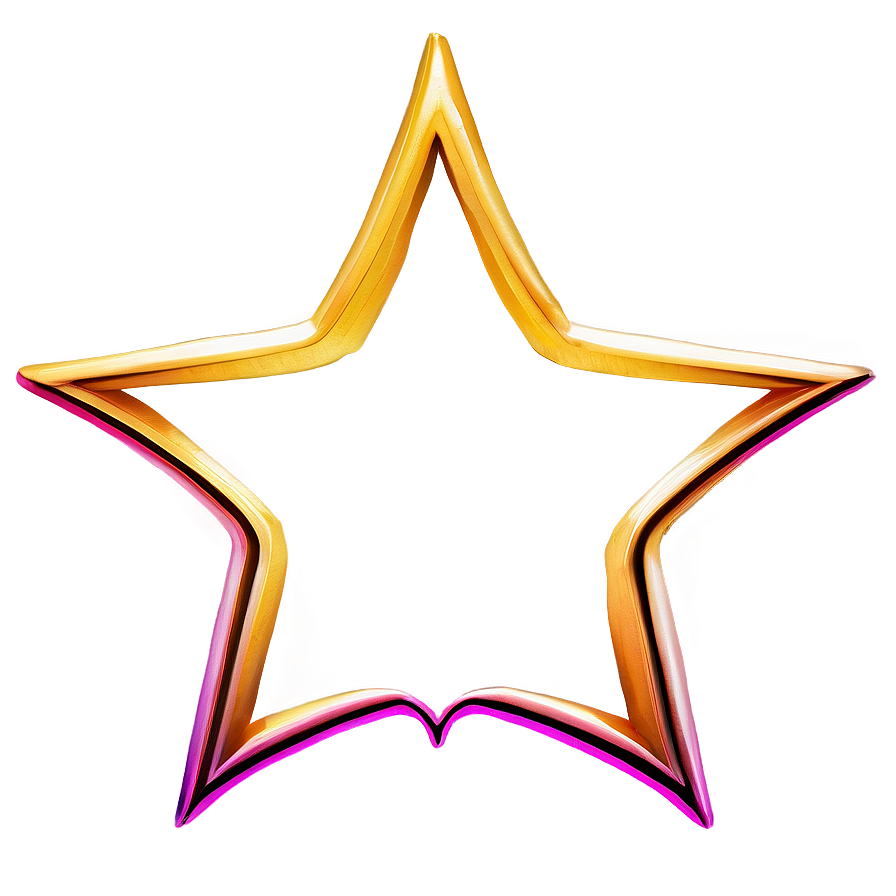 Basic Star Outline Png Gfb PNG image