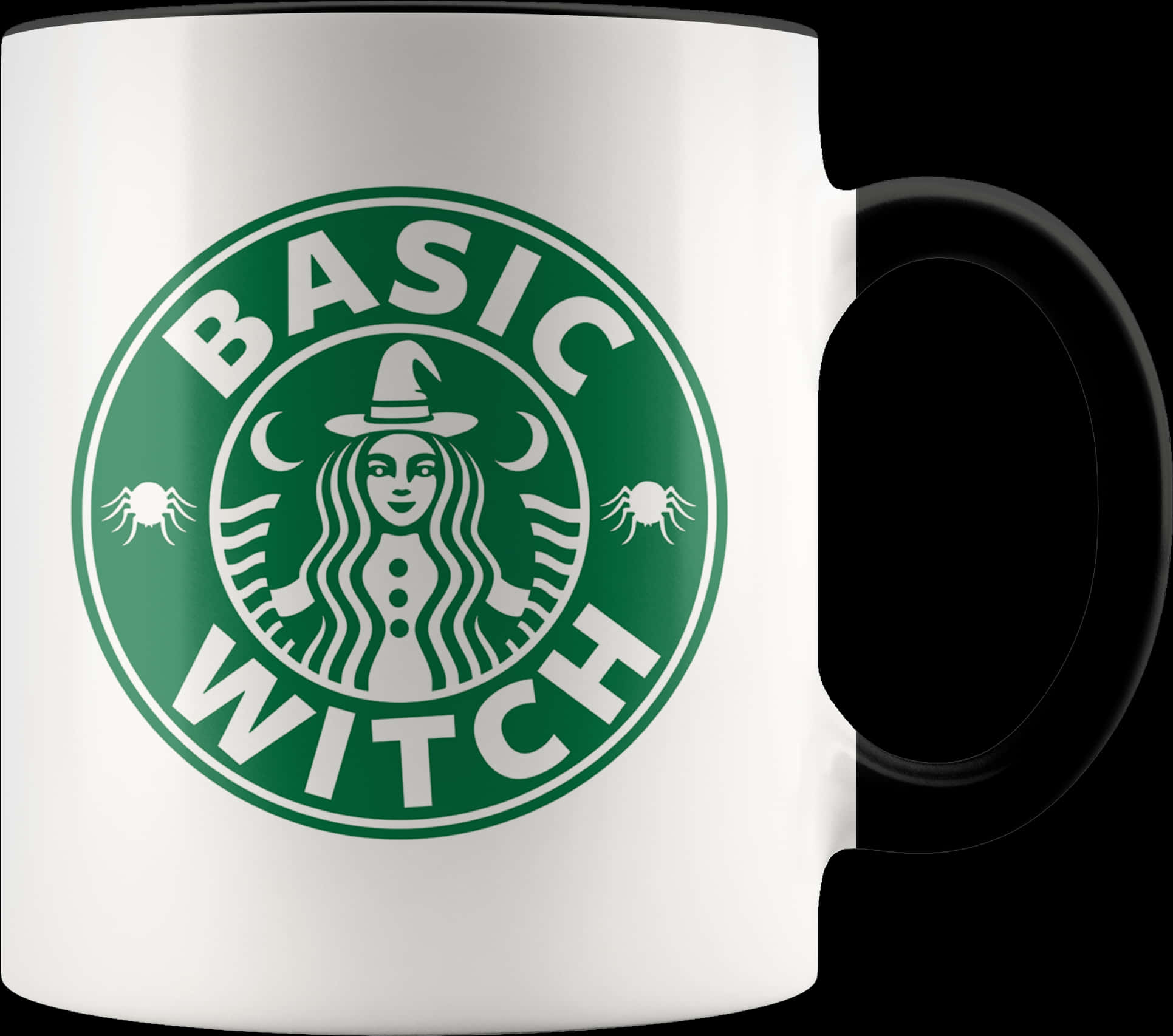 Basic Witch Starbucks Mug PNG image