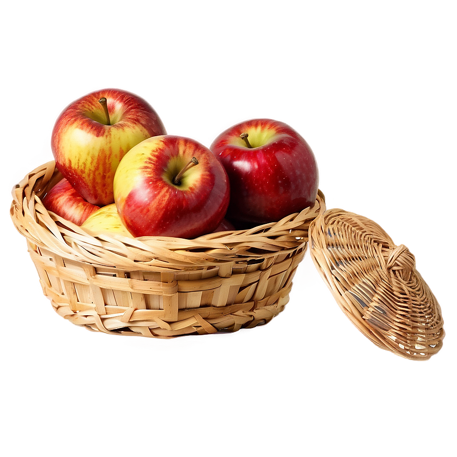 Basket Full Of Apples Png 54 PNG image