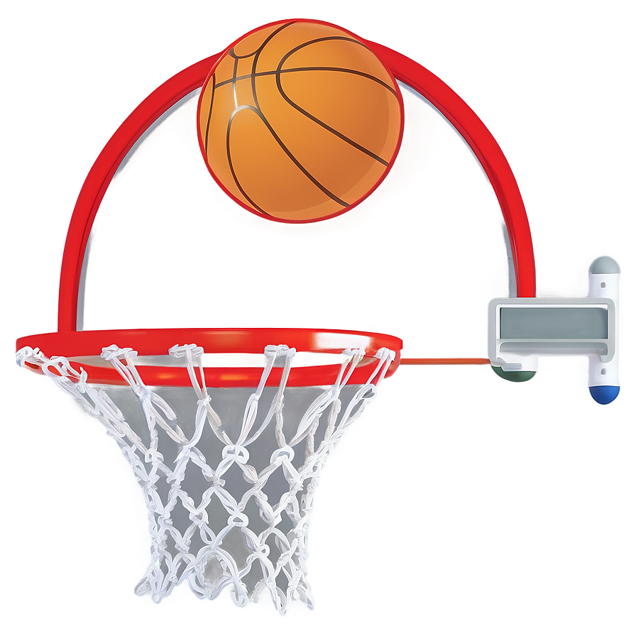 Basketball Hoop And Ball Set Png Gvu PNG image