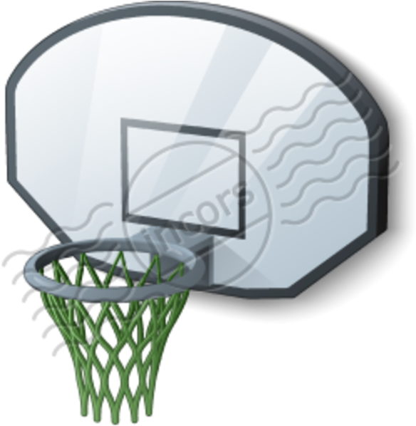 Basketball Hoop Graphic PNG image