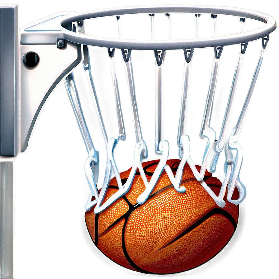 Basketball Hoop Net Png 05252024 PNG image