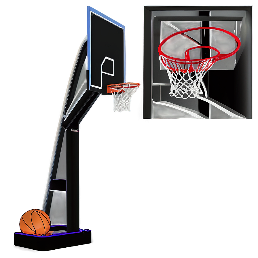 Basketball Hoop Stand Png Lwx PNG image