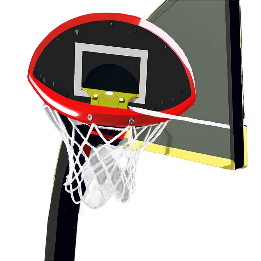 Basketball Hoop With Base Png 05252024 PNG image