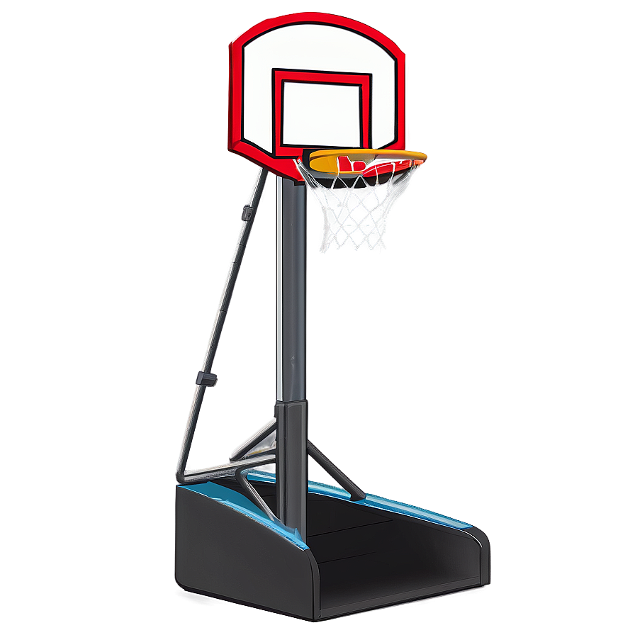 Basketball Hoop With Sand Or Water Base Png Yqi36 PNG image