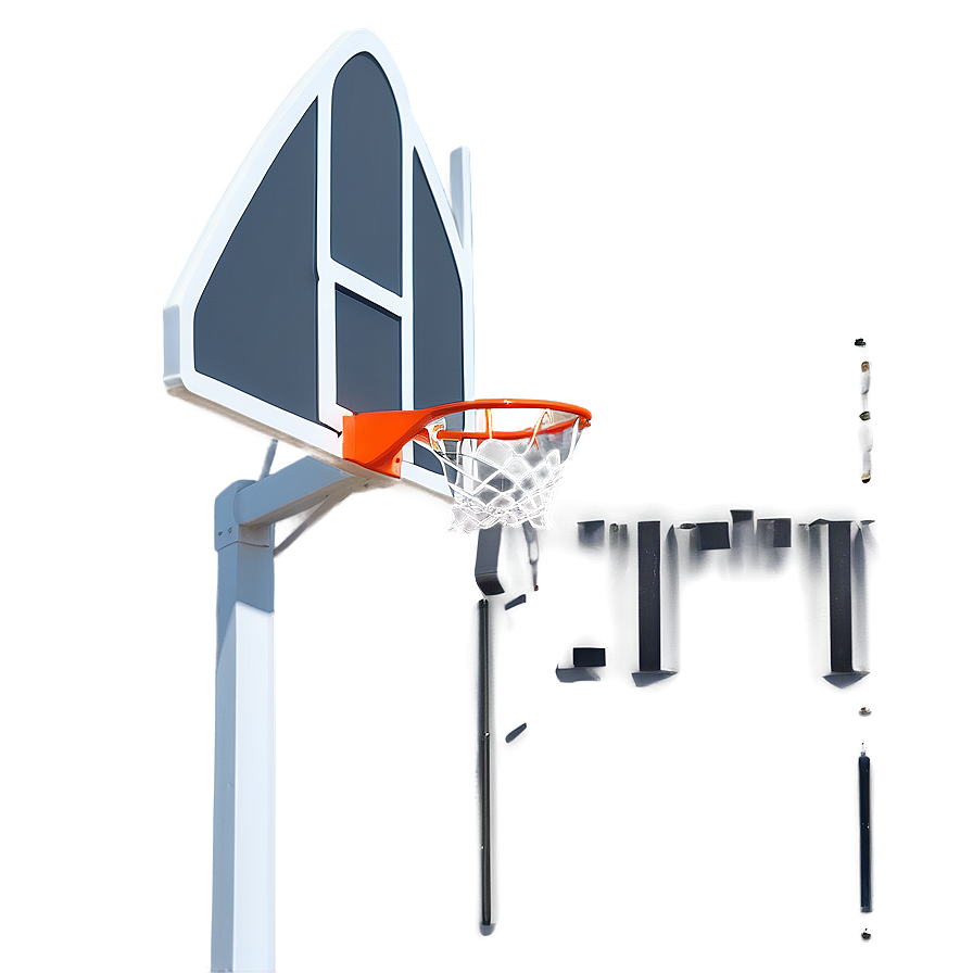 Basketball Hoop With Scoreboard Png Fwv87 PNG image