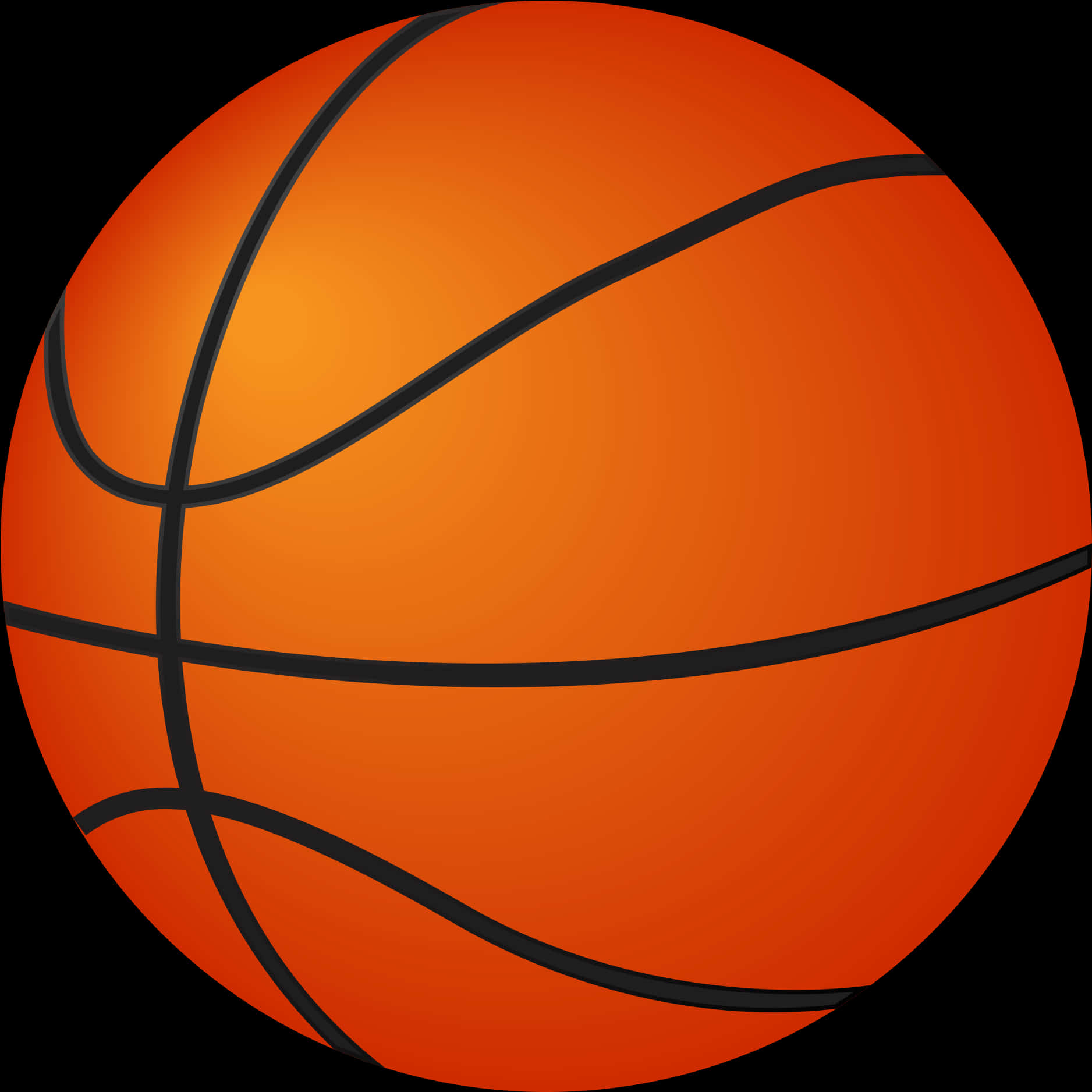 Basketball Icon Graphic PNG image