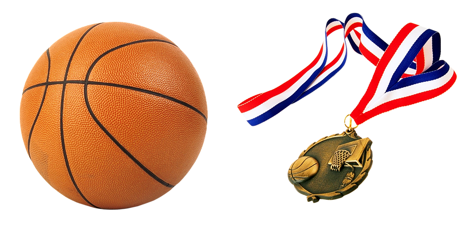 Basketballand Medal PNG image