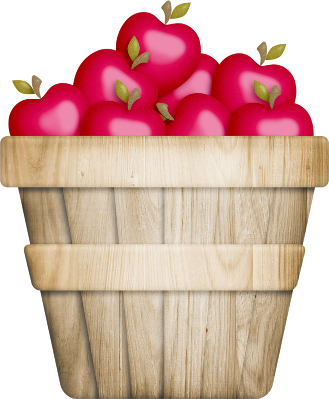 Basketof Red Apples PNG image