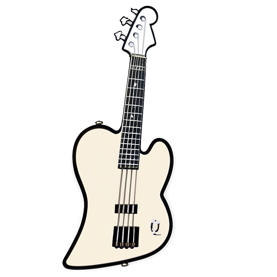 Bass Guitar Silhouette Png Lsa PNG image