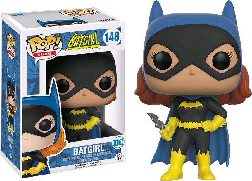 Batgirl Funko Pop Figure148 PNG image