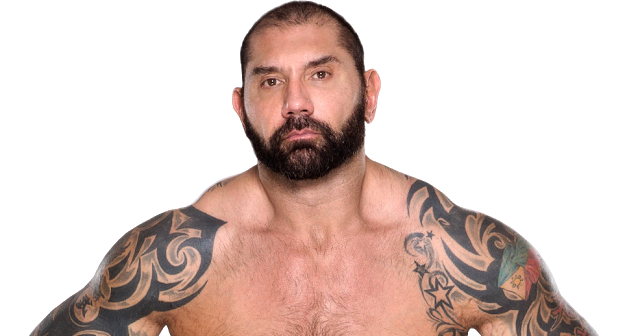 Batista Wrestler Portrait PNG image