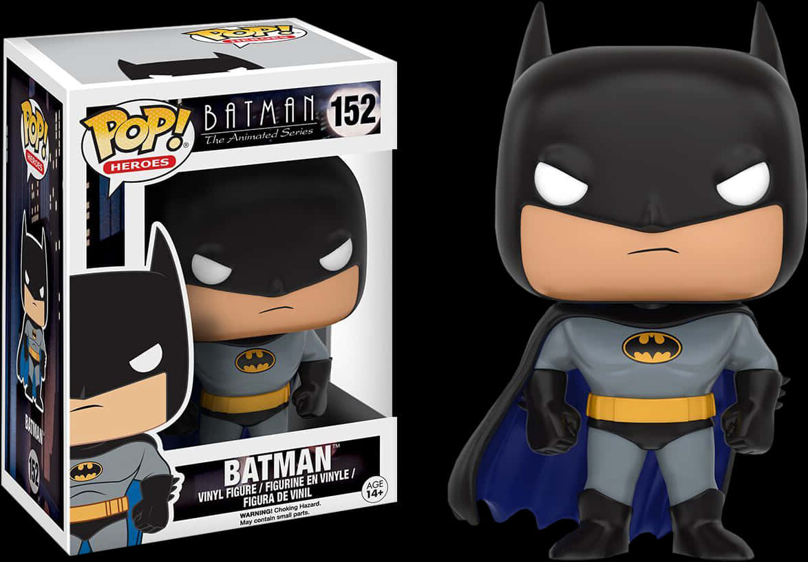 Batman Animated Series Funko Pop PNG image