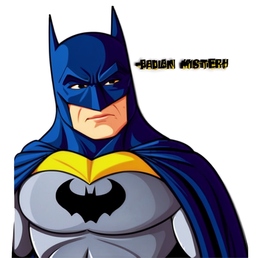 Batman Cartoon Mystery Png Kcj90 PNG image