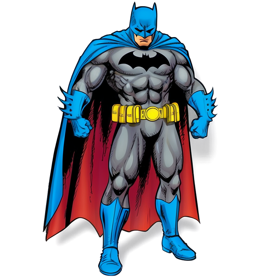 Batman Comic Style Png 06252024 PNG image