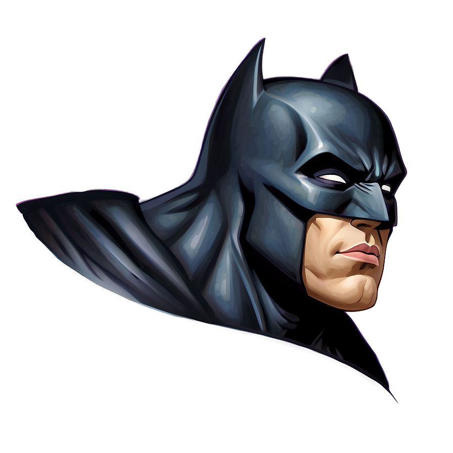 Batman Cowl Illustration Png Dqh53 PNG image