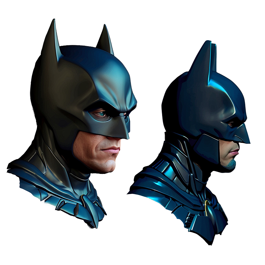 Batman Cowl Side View Png 06282024 PNG image