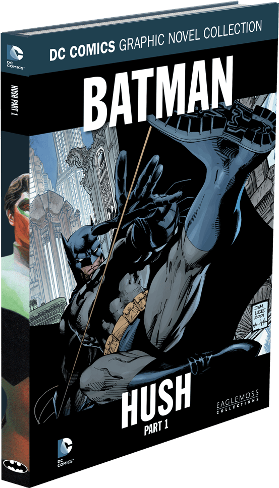 Batman Hush Part1 Graphic Novel Cover PNG image