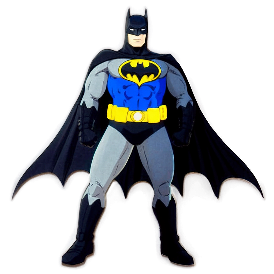 Batman In Action Cartoon Png Wpq99 PNG image