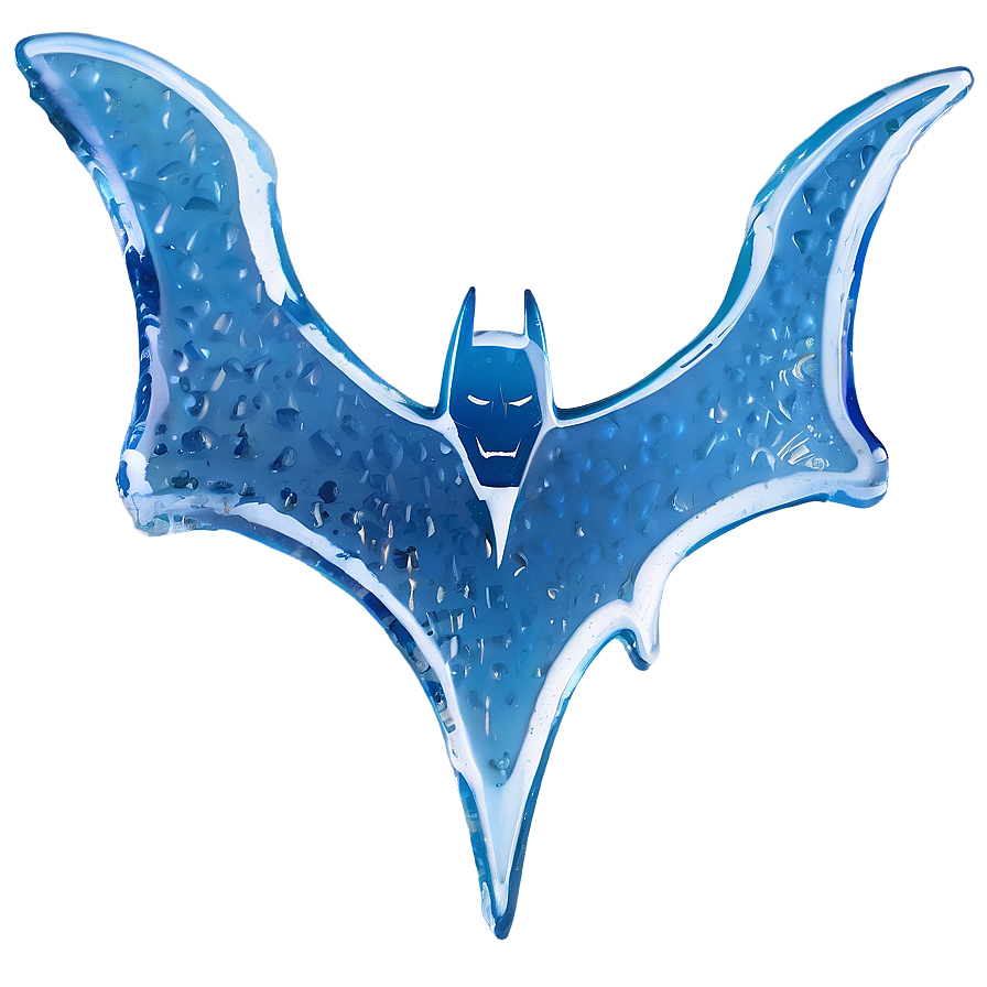 Batman Logo In Ice Png Wpt47 PNG image